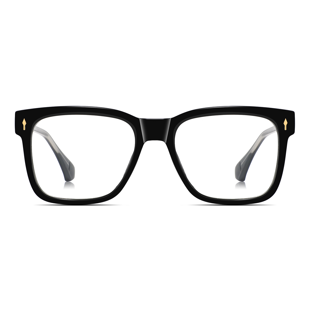 Black Square Eyeglasses