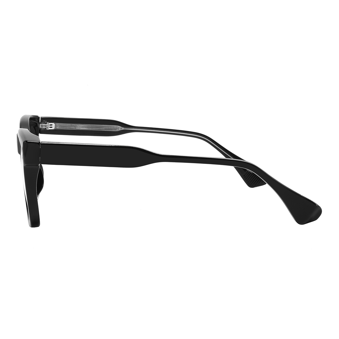 Black Square Eyeglasses