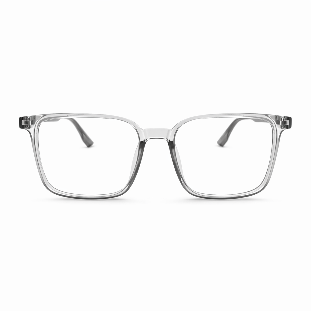 Crystal Clear Modern Eyeglasses