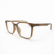 Tortoise Brown Rectangular Eyeglasses