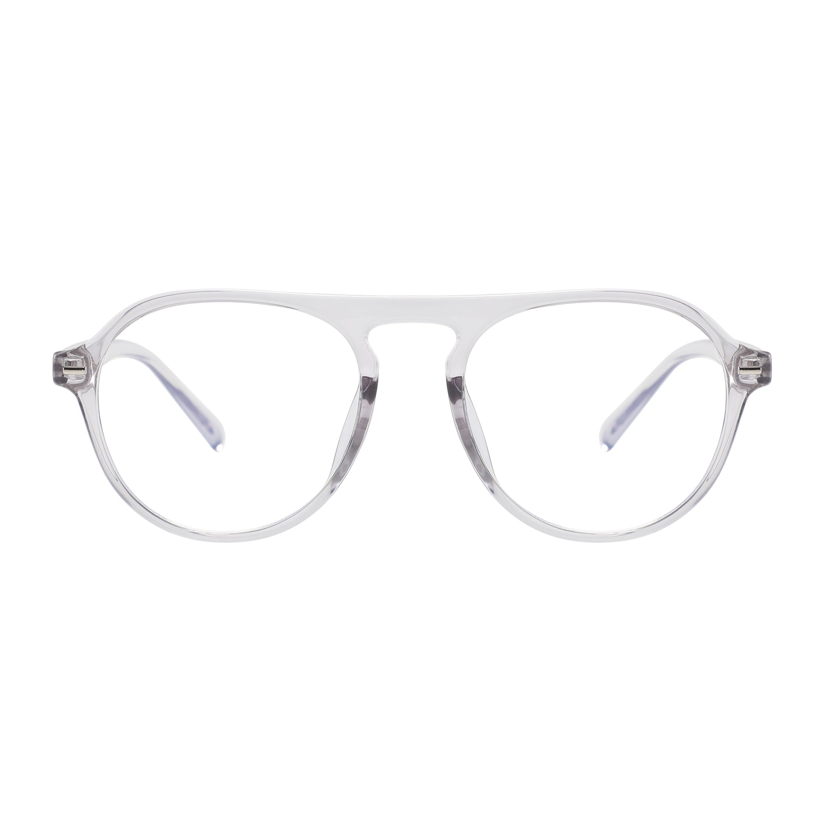 Crystal Grey Blue Light Glasses