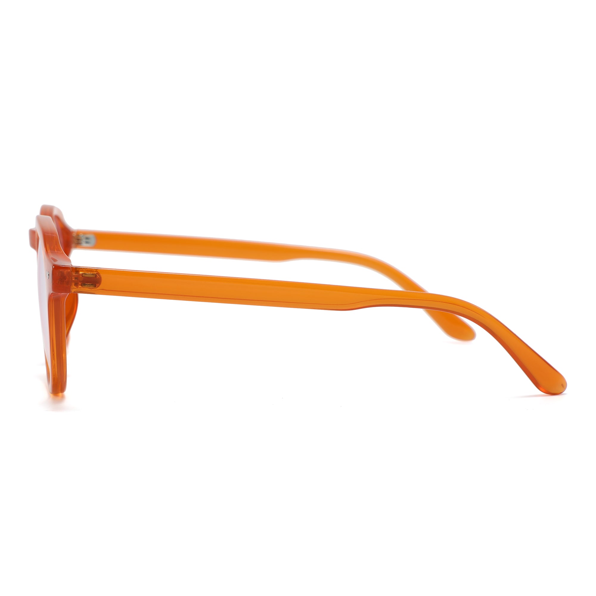 Amber Transparent Eyeglasses
